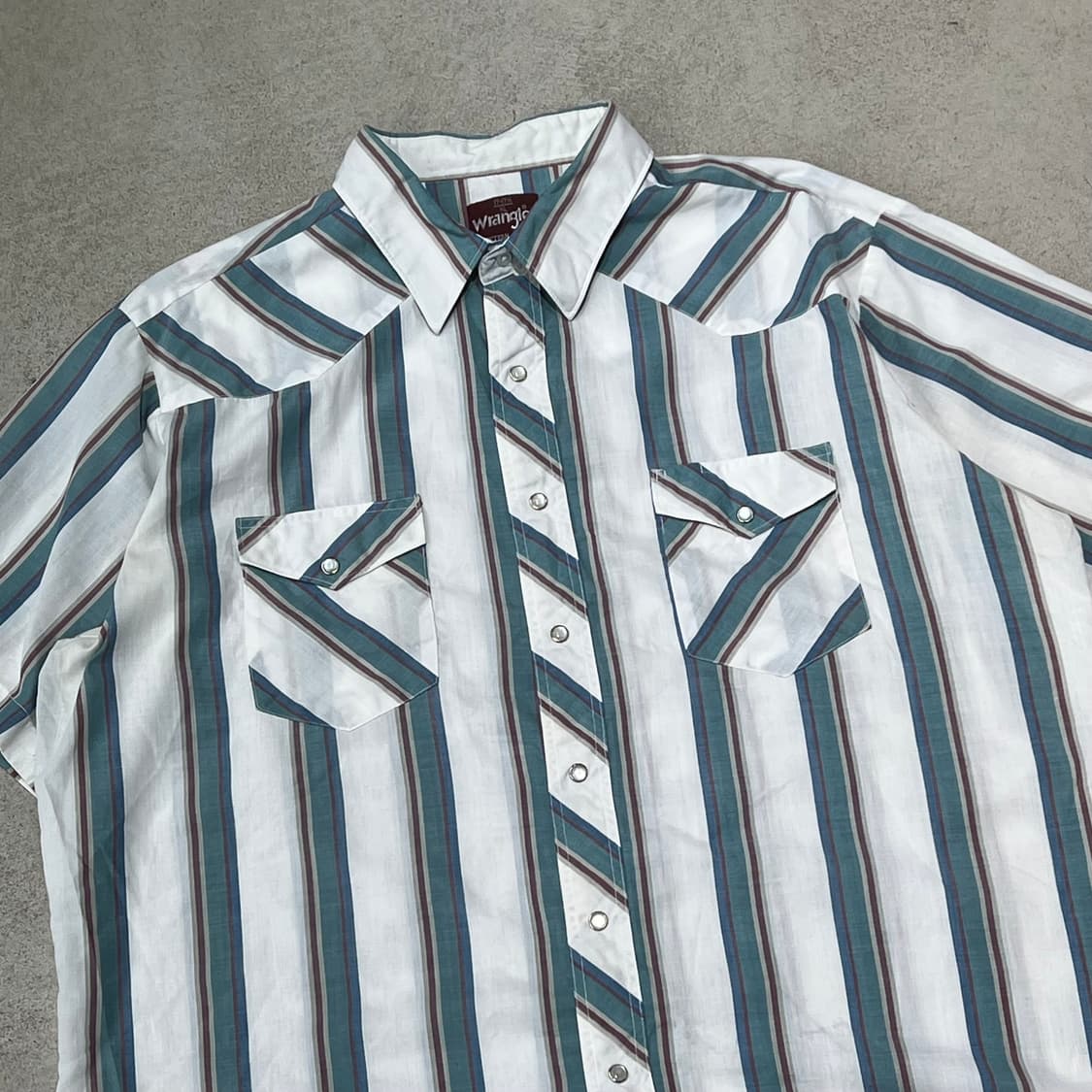 랭글러 웨스턴 하프셔츠 s10662 상품이미지3