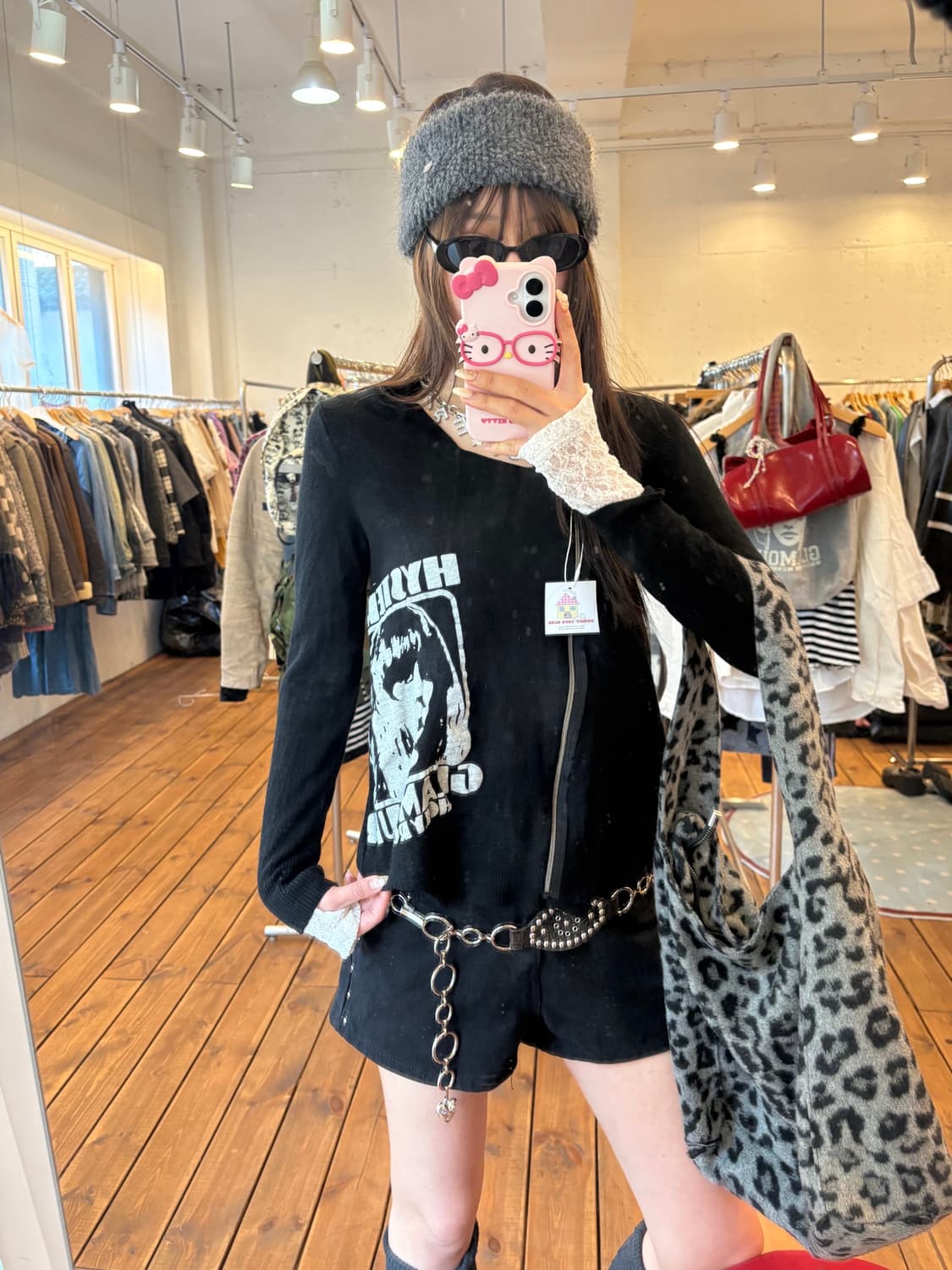 히스테릭글래머 히스걸 면자켓 상품이미지4