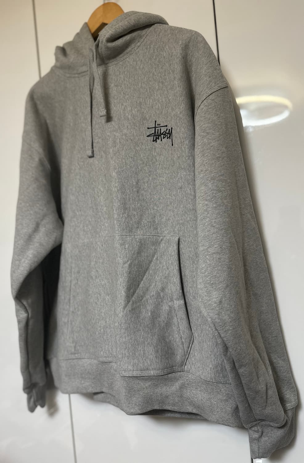 스투시 STUSSY 그레이 기모후드맨투맨 상품이미지3