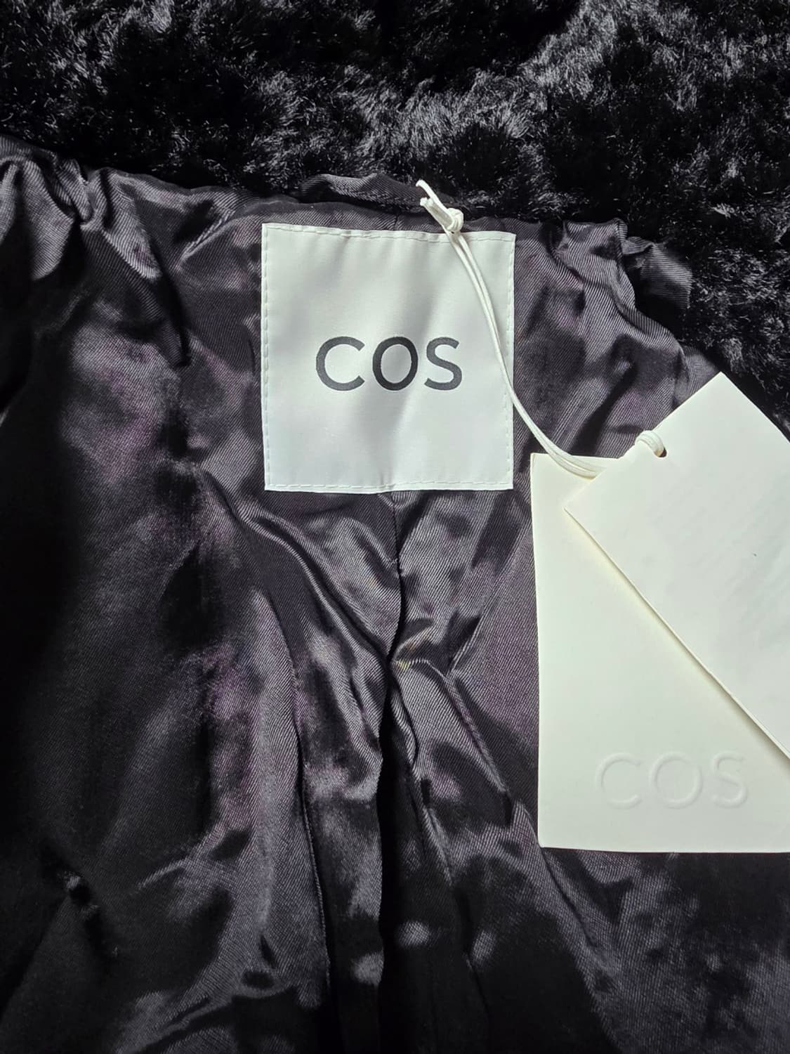 (새상품) COS 코스 시어링 테디 롱코트 6 (34) 상품이미지4