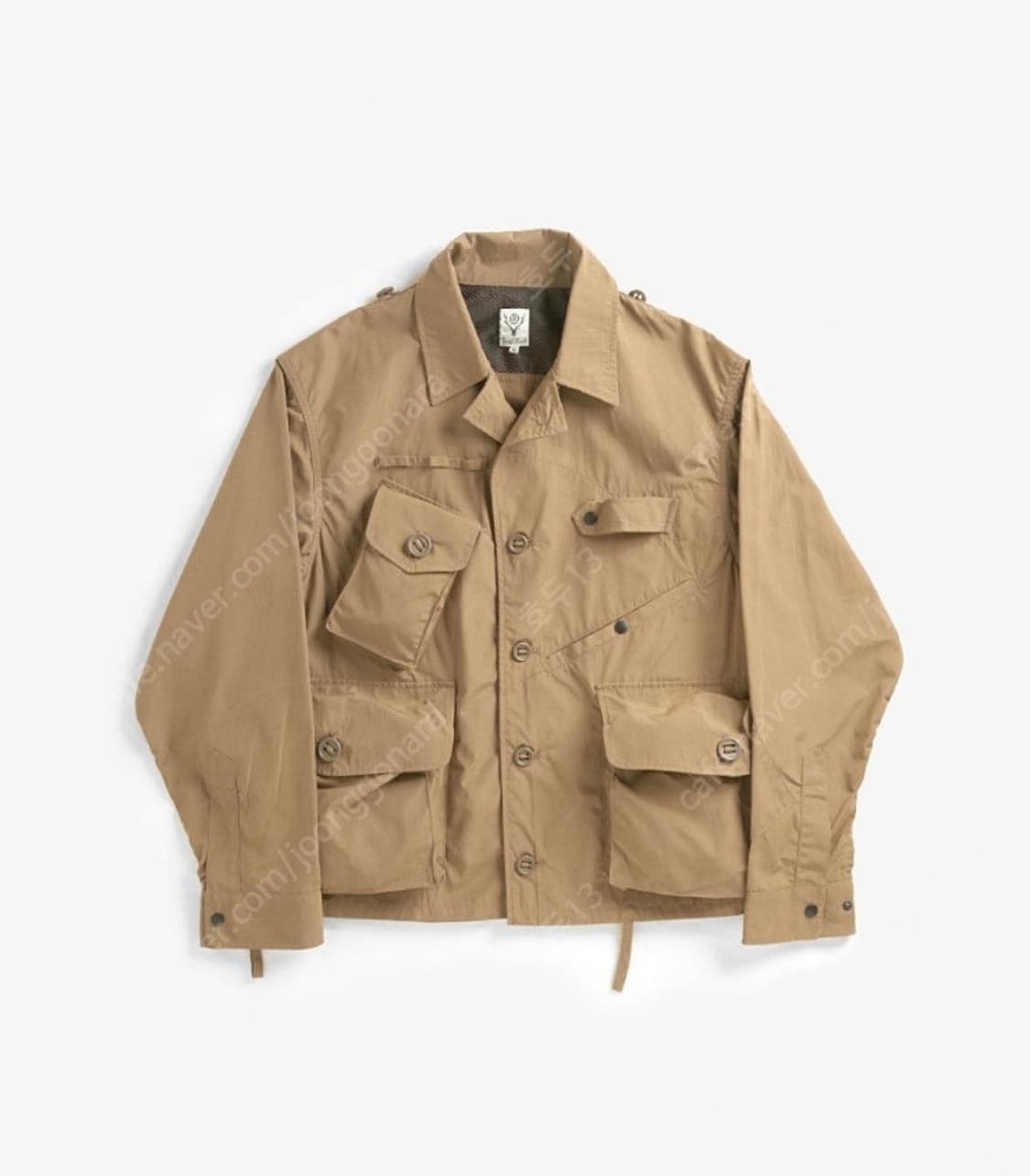 [105] 남이서팔 텐카라 자켓 tan색상 xl 상품이미지2