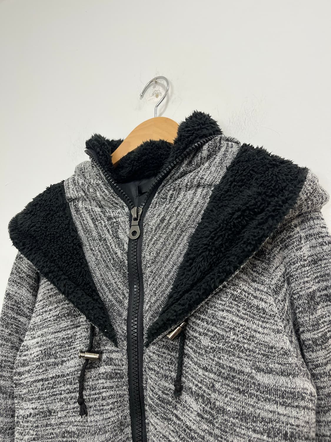 일본 빈티지 CRYX 락펑크 실버 버튼 후드집업 상품이미지3