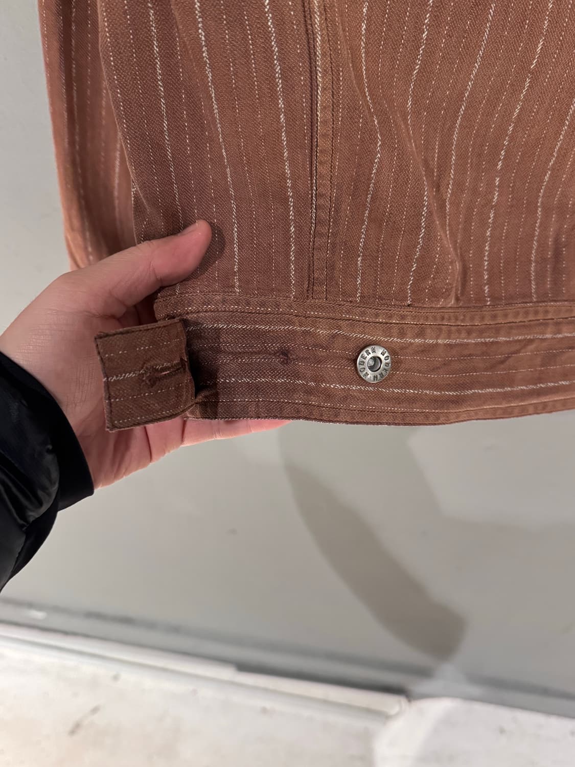 Moderm 워싱 핀 스트라이프 자켓 상품이미지7