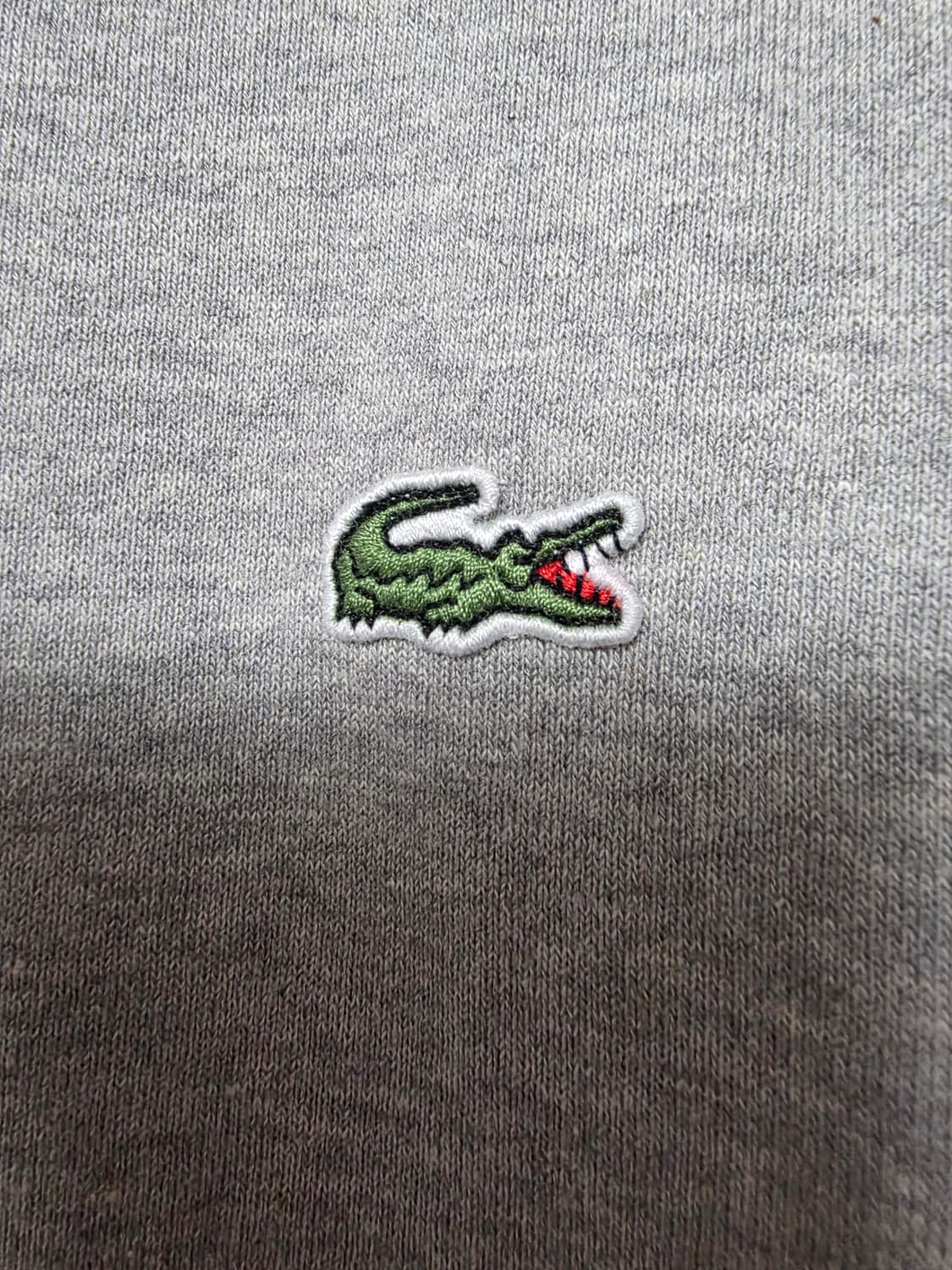 라코스테 그레이 기모 후드티 상품이미지3