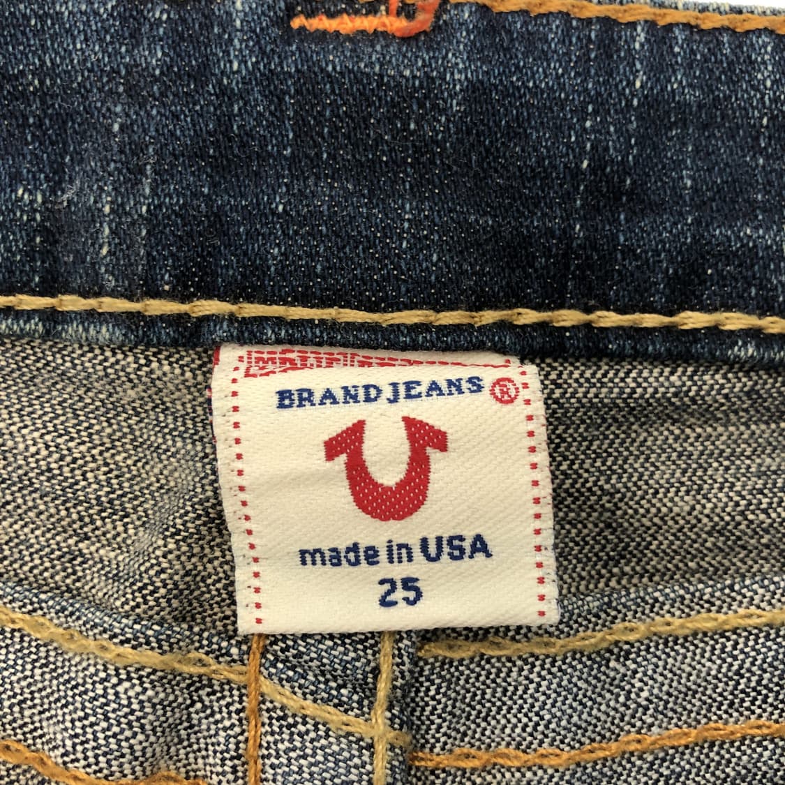 트루릴리전 JEOY USA 부츠컷 데님진 25 인치  상품이미지6