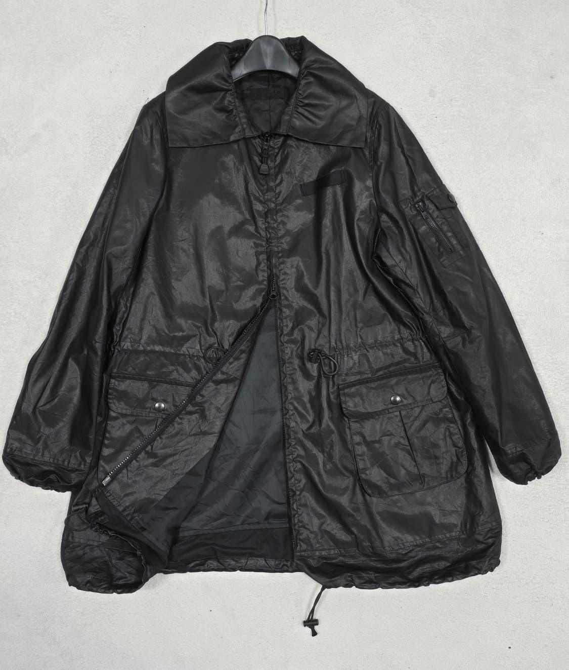 HOMMA 블랙 후드 야상 점퍼 3 상품이미지1