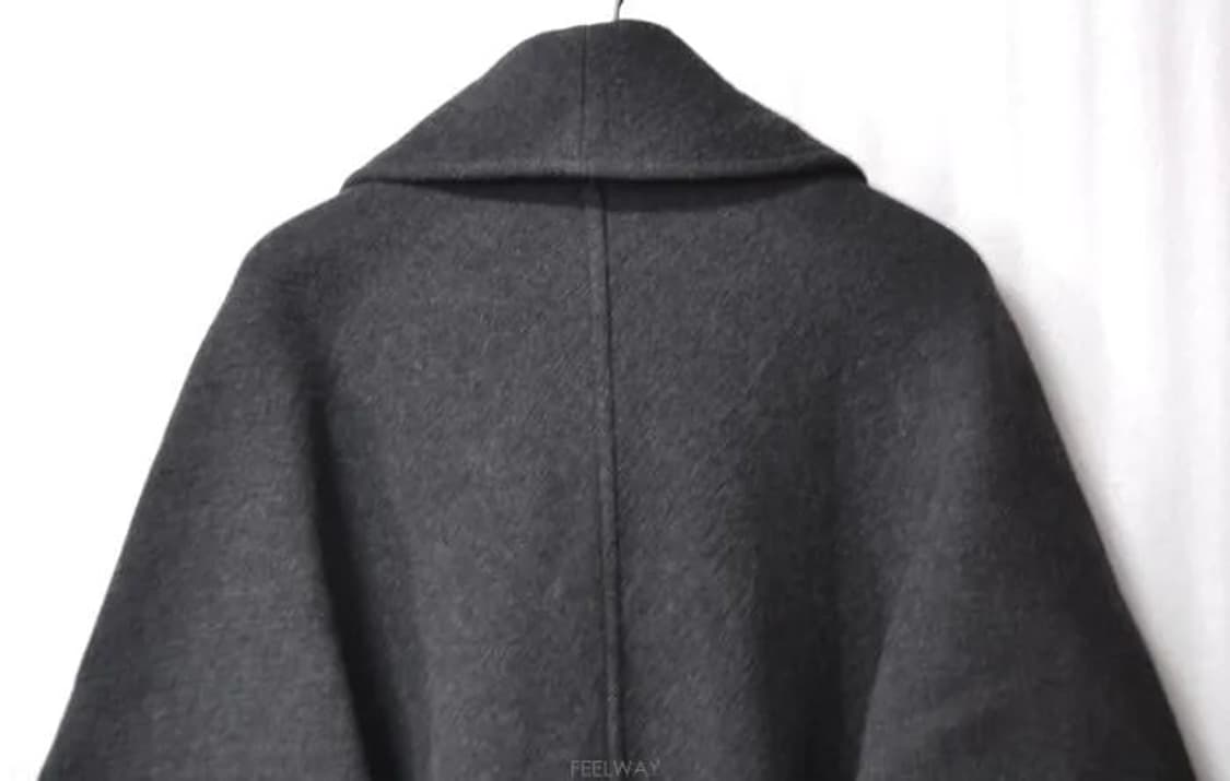 자라(ZARA)/여성루즈핏모직혼방원버튼자켓(사이즈55~66)미사용품 상품이미지4