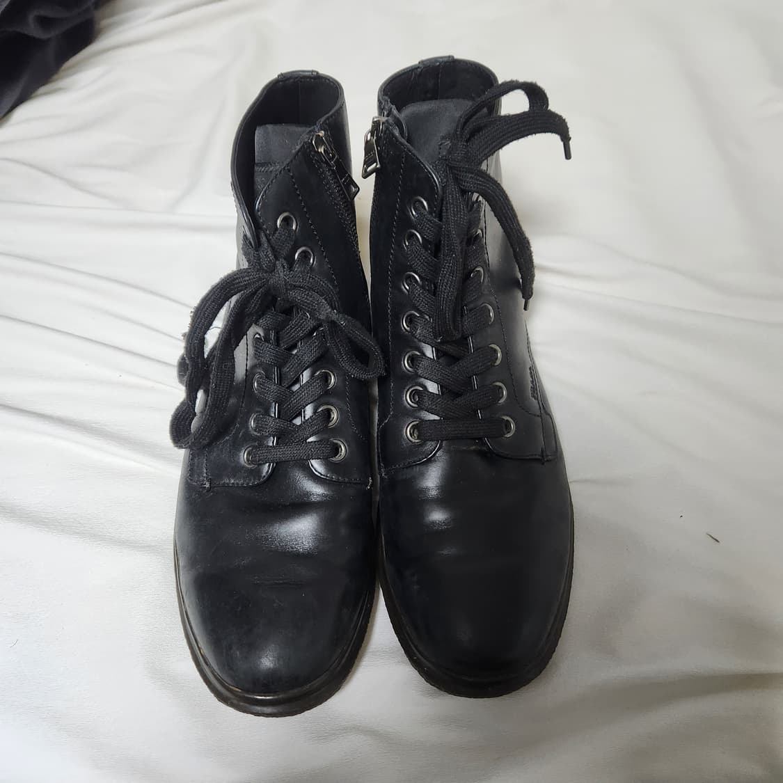 프라다 레더 부츠 상품이미지2