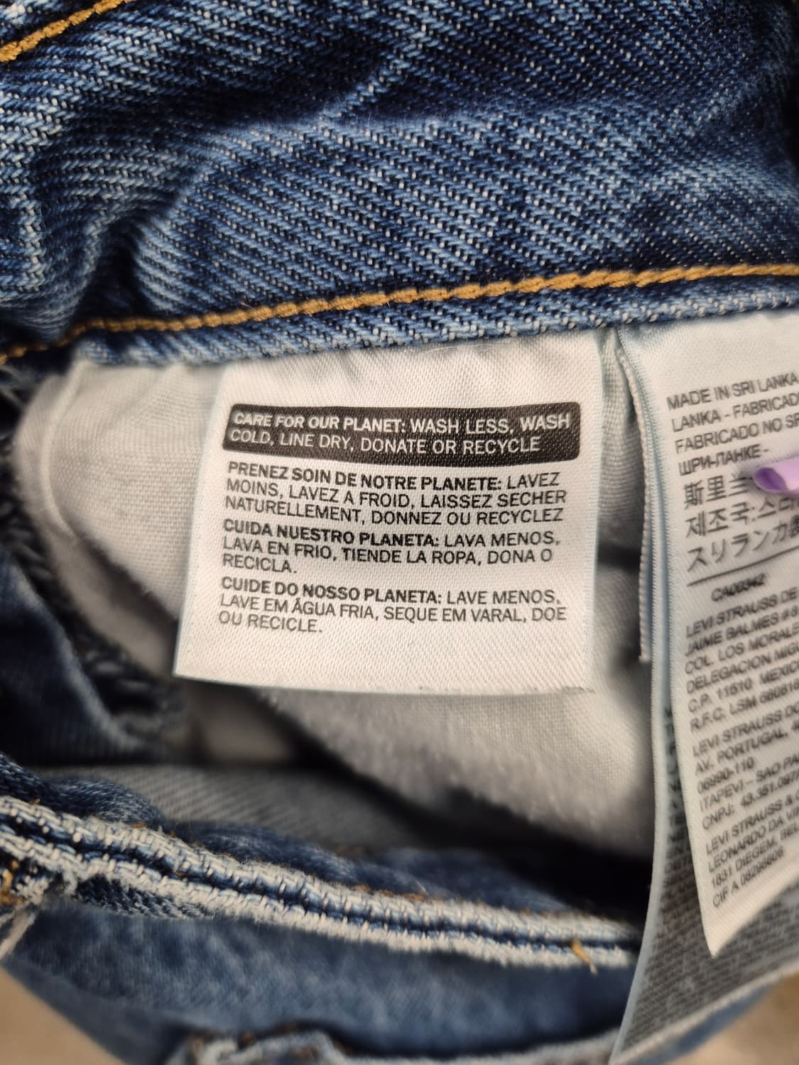 리바이스 데님 멜빵바지 L사이즈 상품이미지7