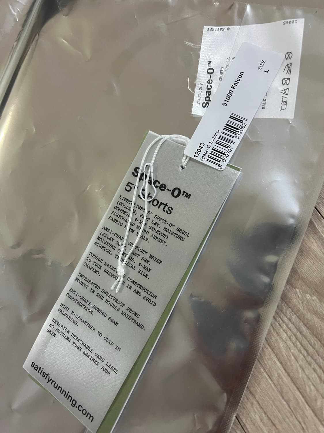 [L] 새티스파이 스페이스오 5인치 쇼츠 반바지 팔콘 satisfy 상품이미지5