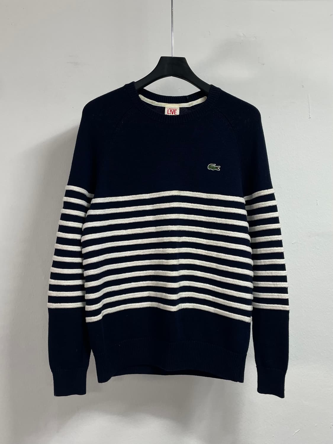 라코스테 단가라 라운드 니트  (on.308) 상품이미지1