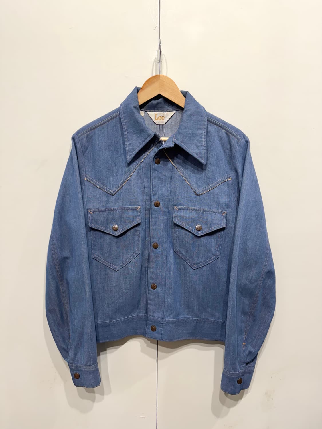 70's Lee 데님 웨스턴 자켓 상품이미지1