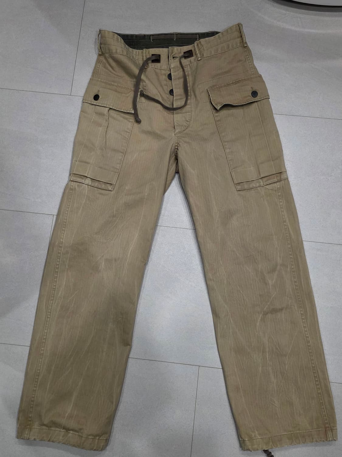 RRL/캠벨 헤링본 트윌 카고팬츠 / 30×32 상품이미지2