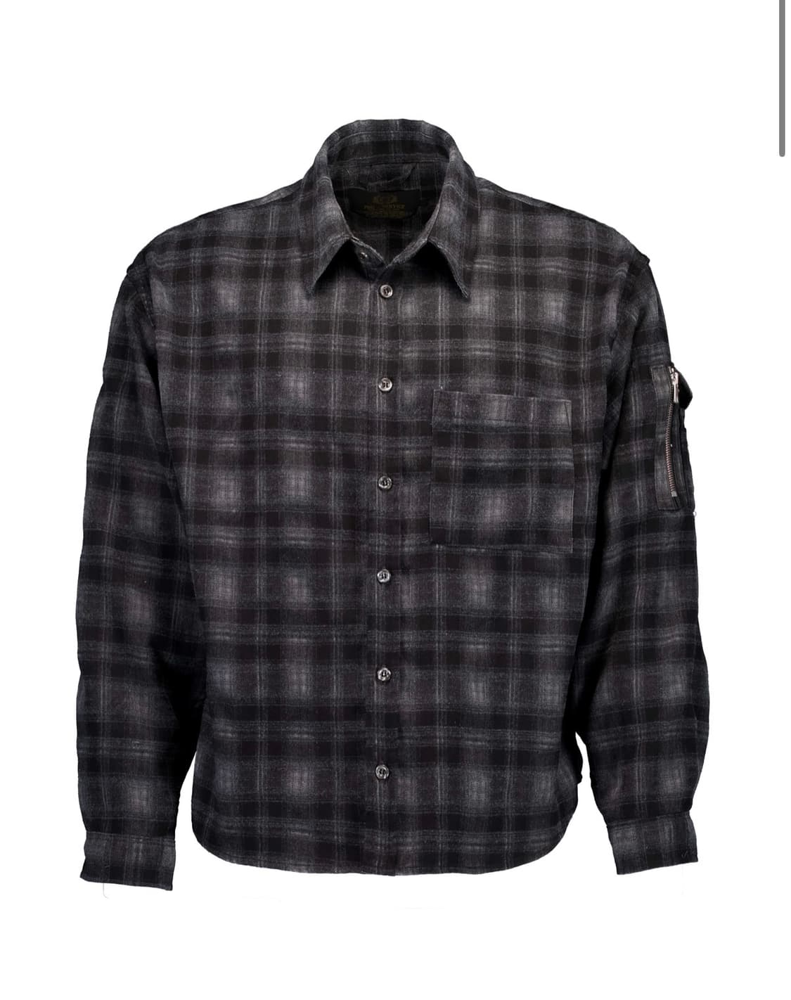 포그서비스 MA-1 체크셔츠 상품이미지1