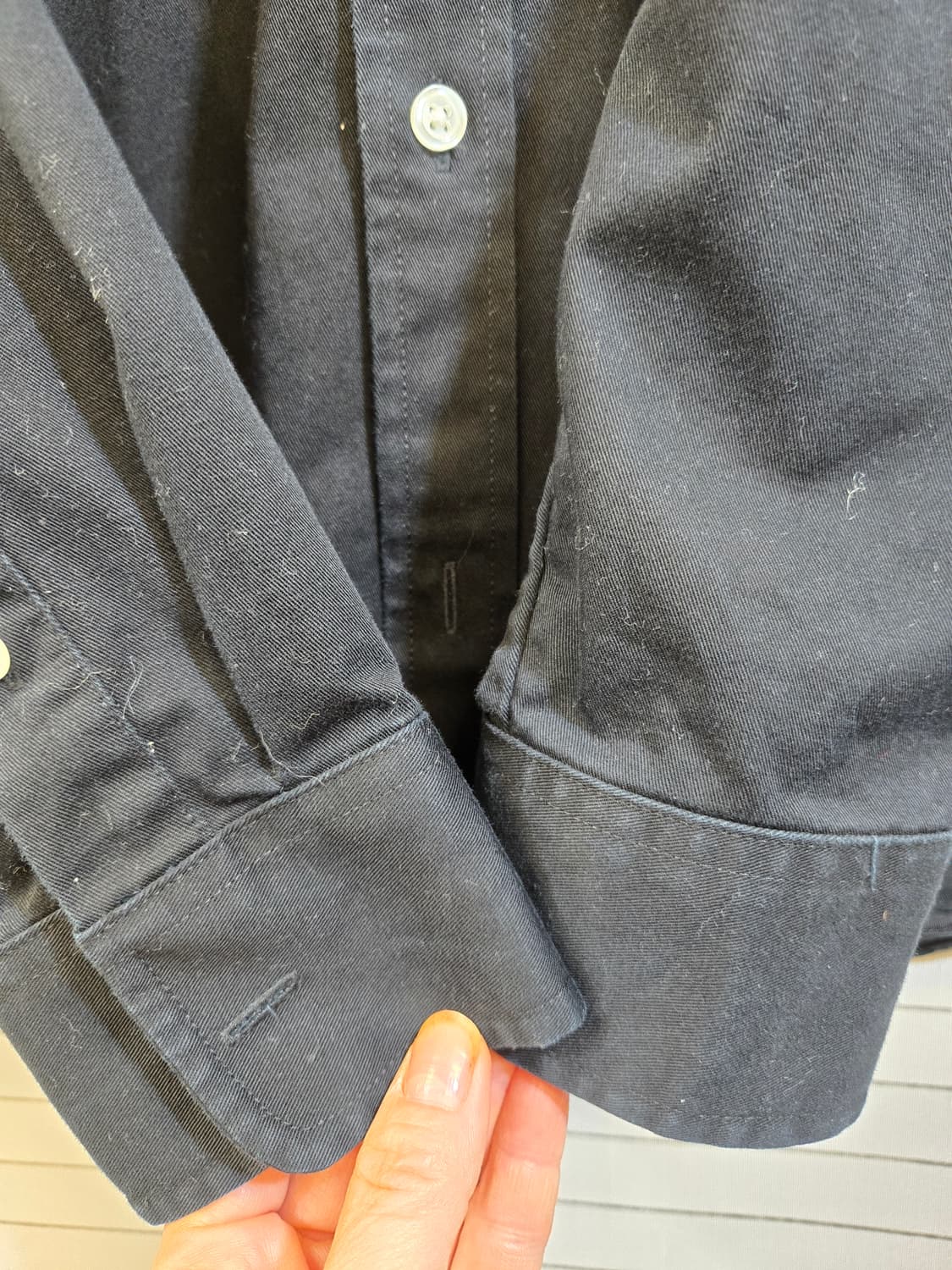 칼하트WIP 네이비 메디슨 셔츠 상품이미지6