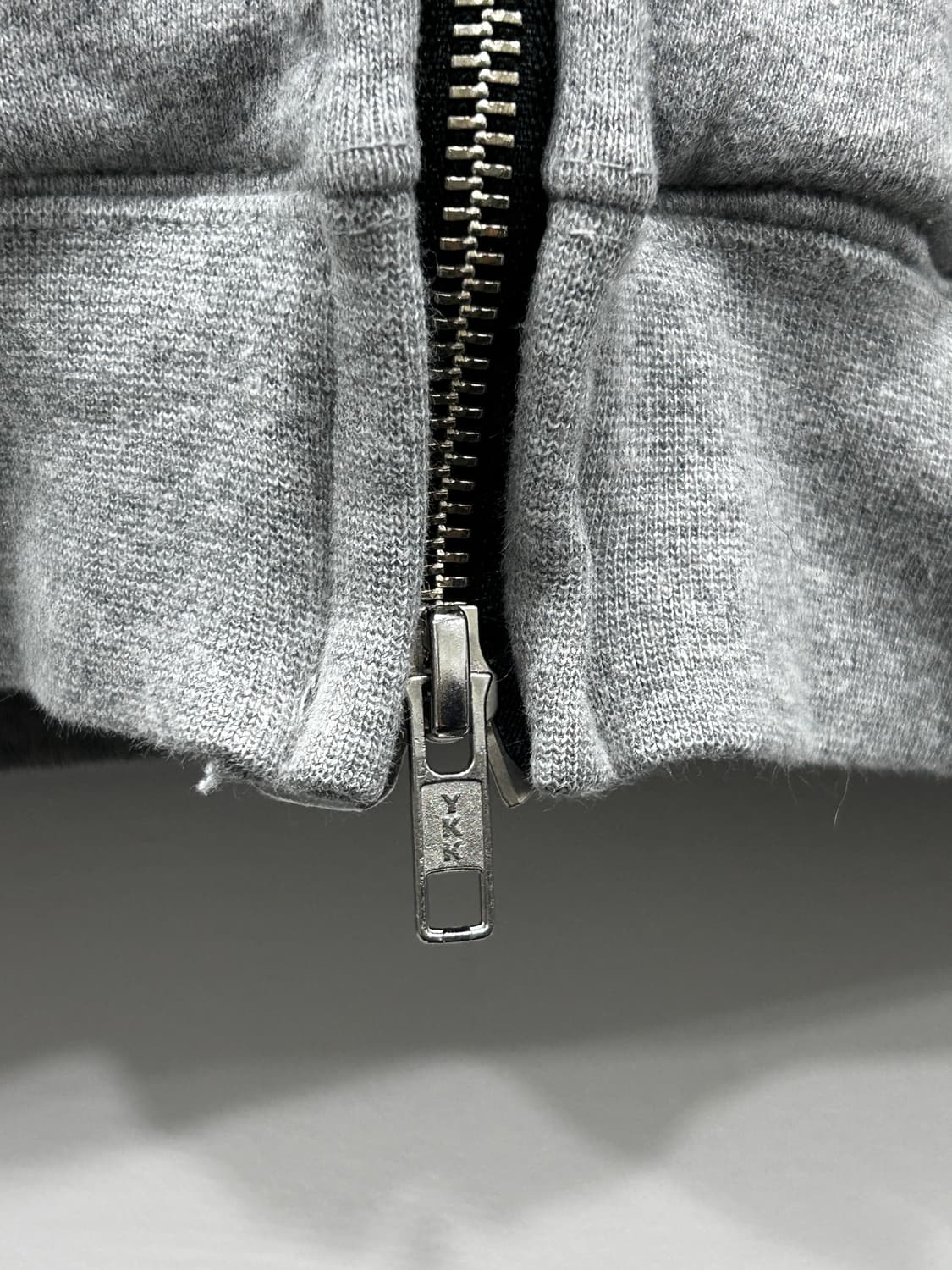 우알롱 그레이 후드집업 오버핏 M 상품이미지4