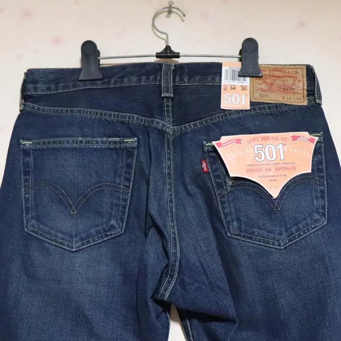리바이스501 남성34 미사용청바지 구제렐라sh454 상품이미지3