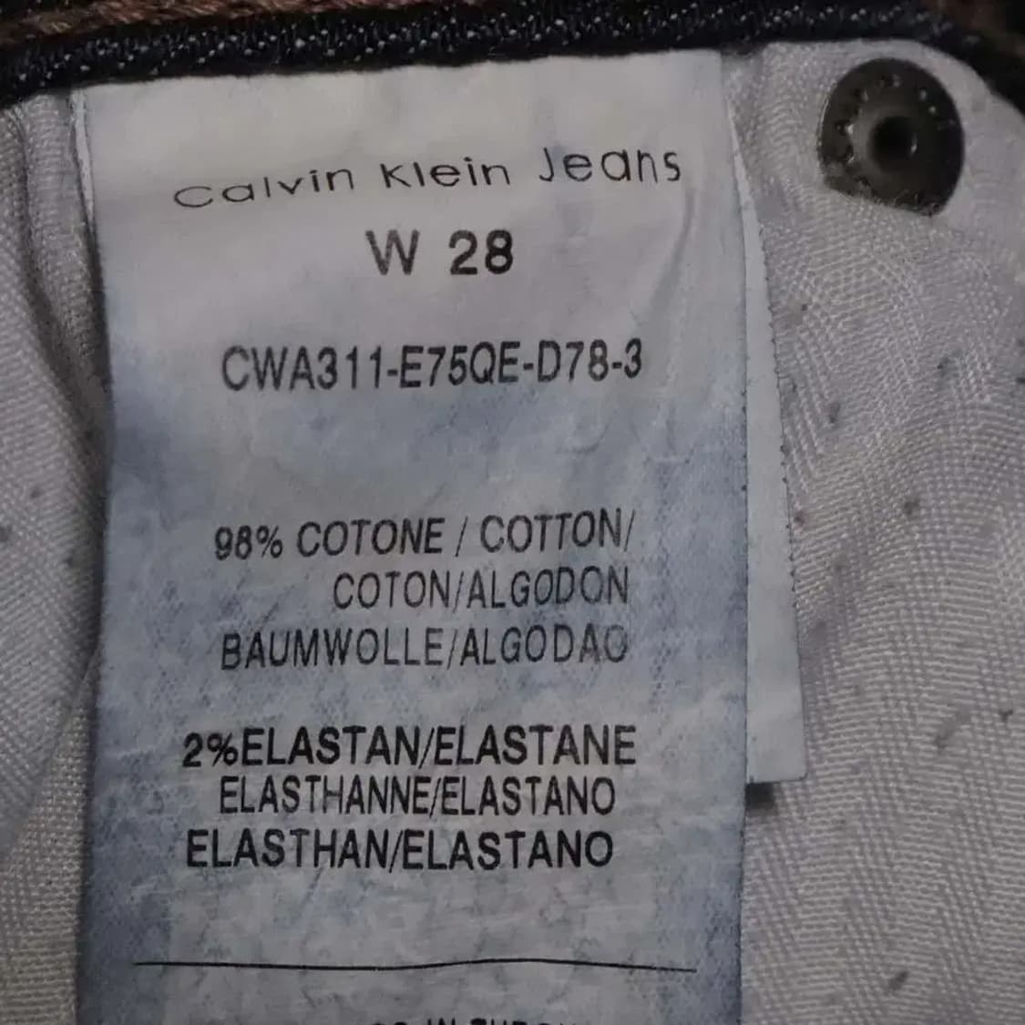 캘빈클라인 여성28 청바지 구제렐라si747 상품이미지4