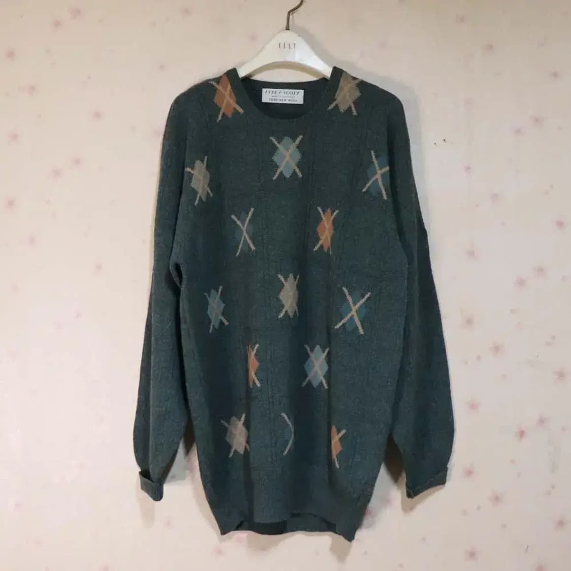 라일앤스콧 남성100~105정도 니트티셔츠 구제렐라sk613 상품이미지1