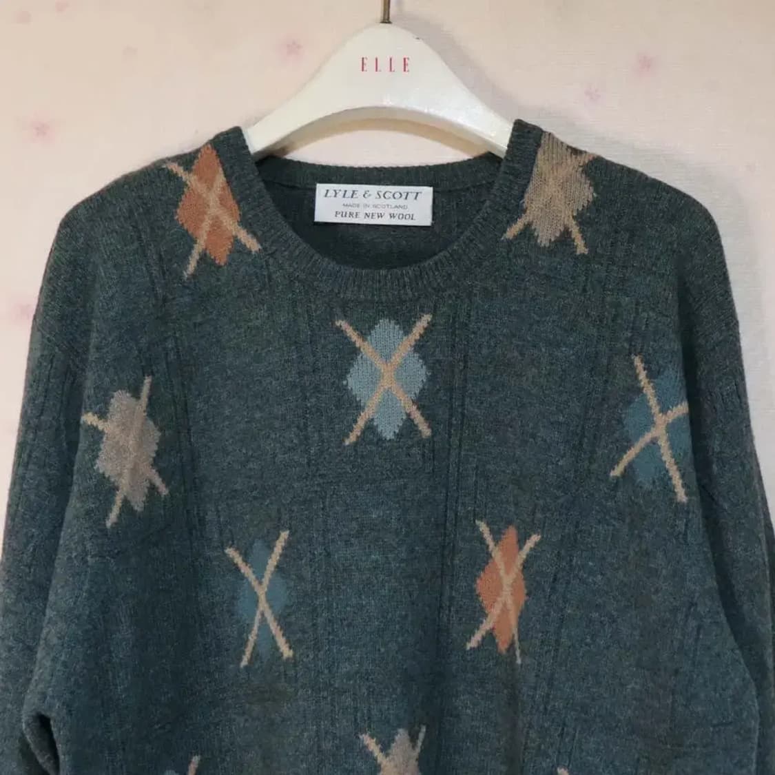 라일앤스콧 남성100~105정도 니트티셔츠 구제렐라sk613 상품이미지2