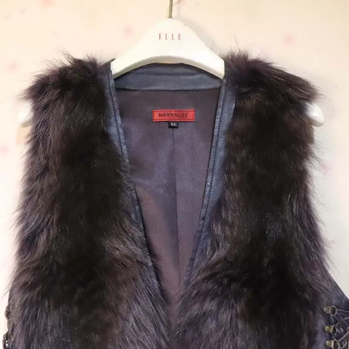 konaco 여성66 양가죽조끼 구제렐라wc327 상품이미지2