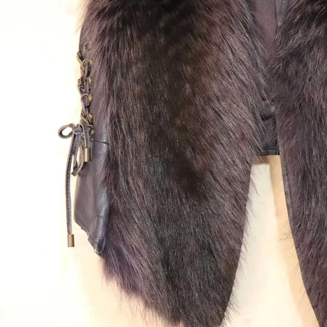 konaco 여성66 양가죽조끼 구제렐라wc327 상품이미지3