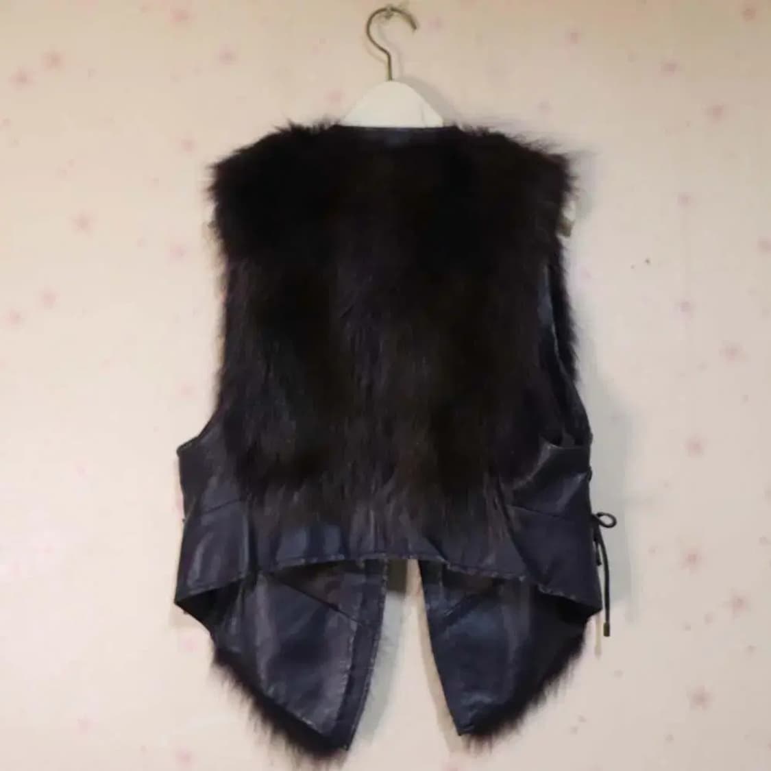 konaco 여성66 양가죽조끼 구제렐라wc327 상품이미지4