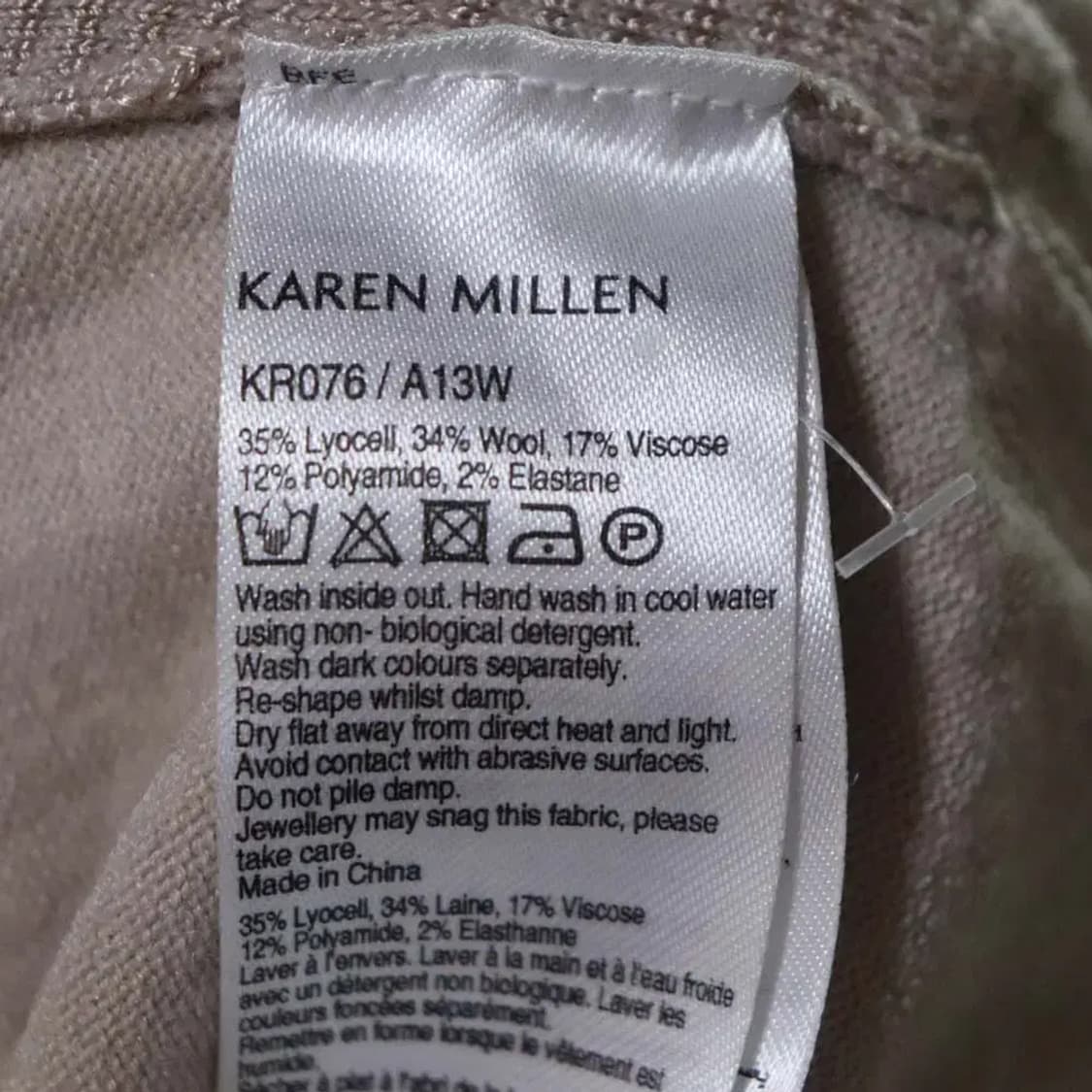 karen millen 여성2사이즈 추동니트 구제렐라sn216 상품이미지6