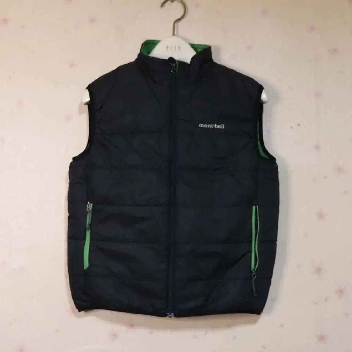 몽벨키즈 아동150cm 경량패딩조끼 구제렐라wc513 상품이미지1