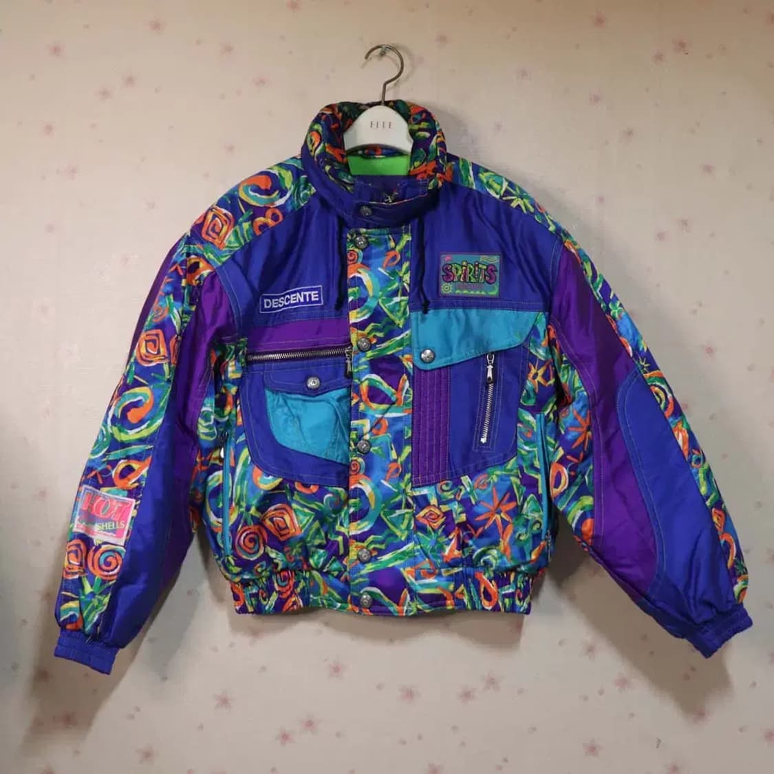 데상트 올드스쿨 남성100 보드패딩점퍼 구제렐라wc539 상품이미지1