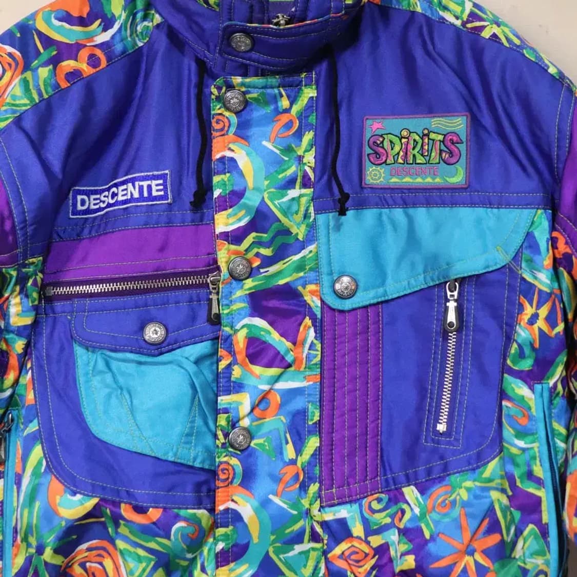 데상트 올드스쿨 남성100 보드패딩점퍼 구제렐라wc539 상품이미지2