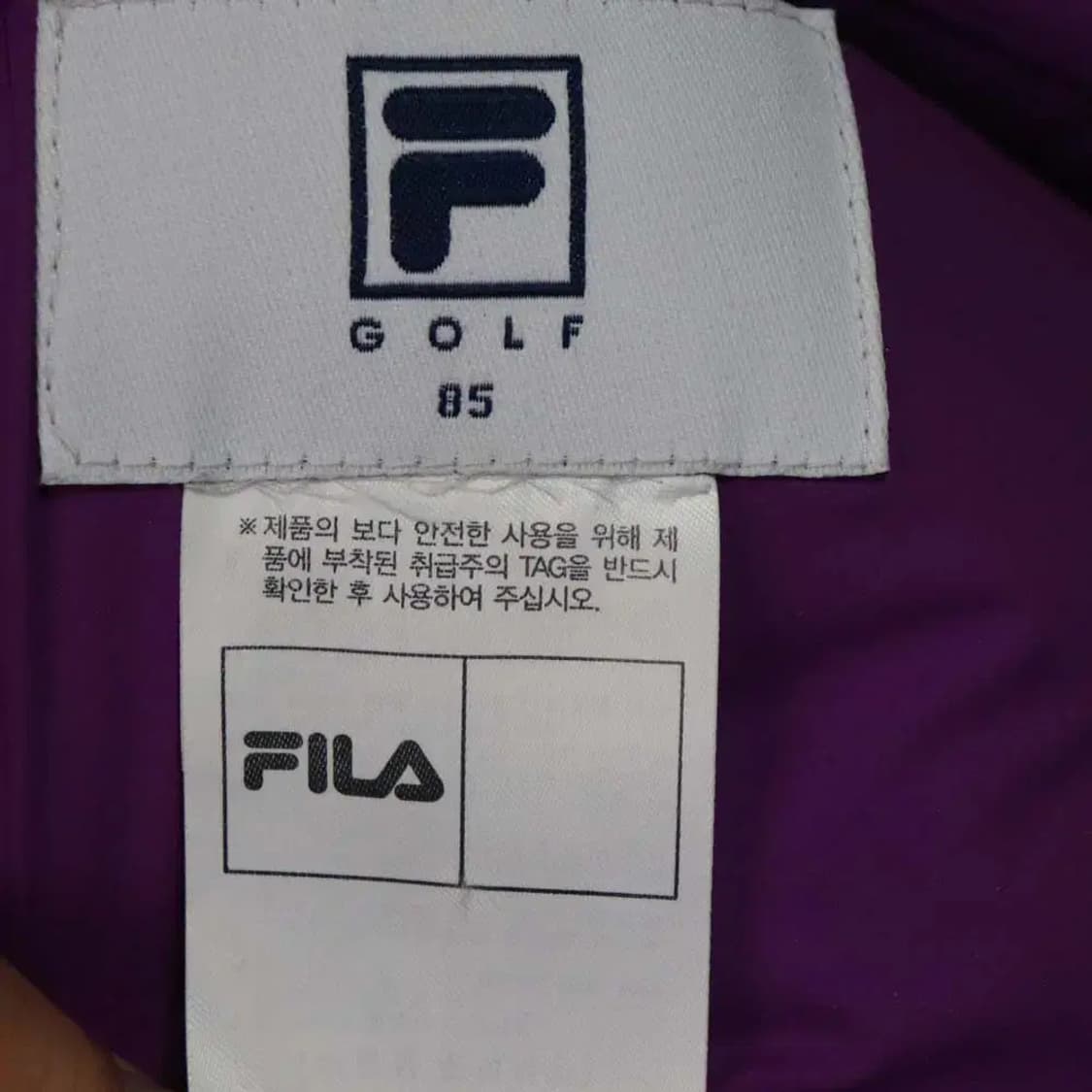 휠라골프 여성85 패딩점퍼 구제렐라wc544 상품이미지5