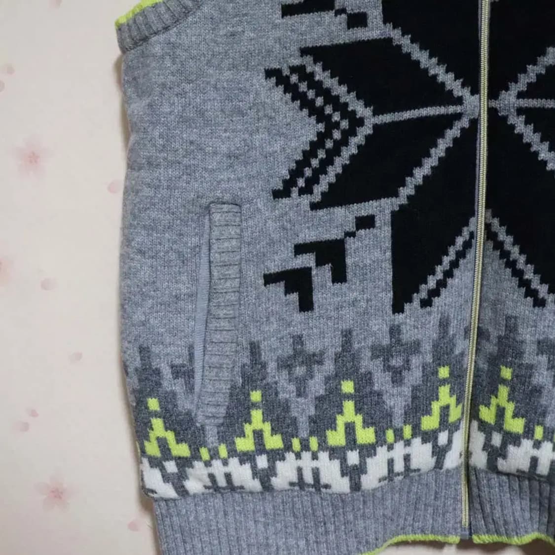 팜스프링 여성95 모직조끼 구제렐라wc598 상품이미지3