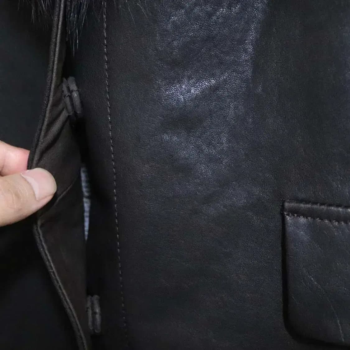 보세 여성66 여우털조끼 구제렐라wc628 상품이미지4