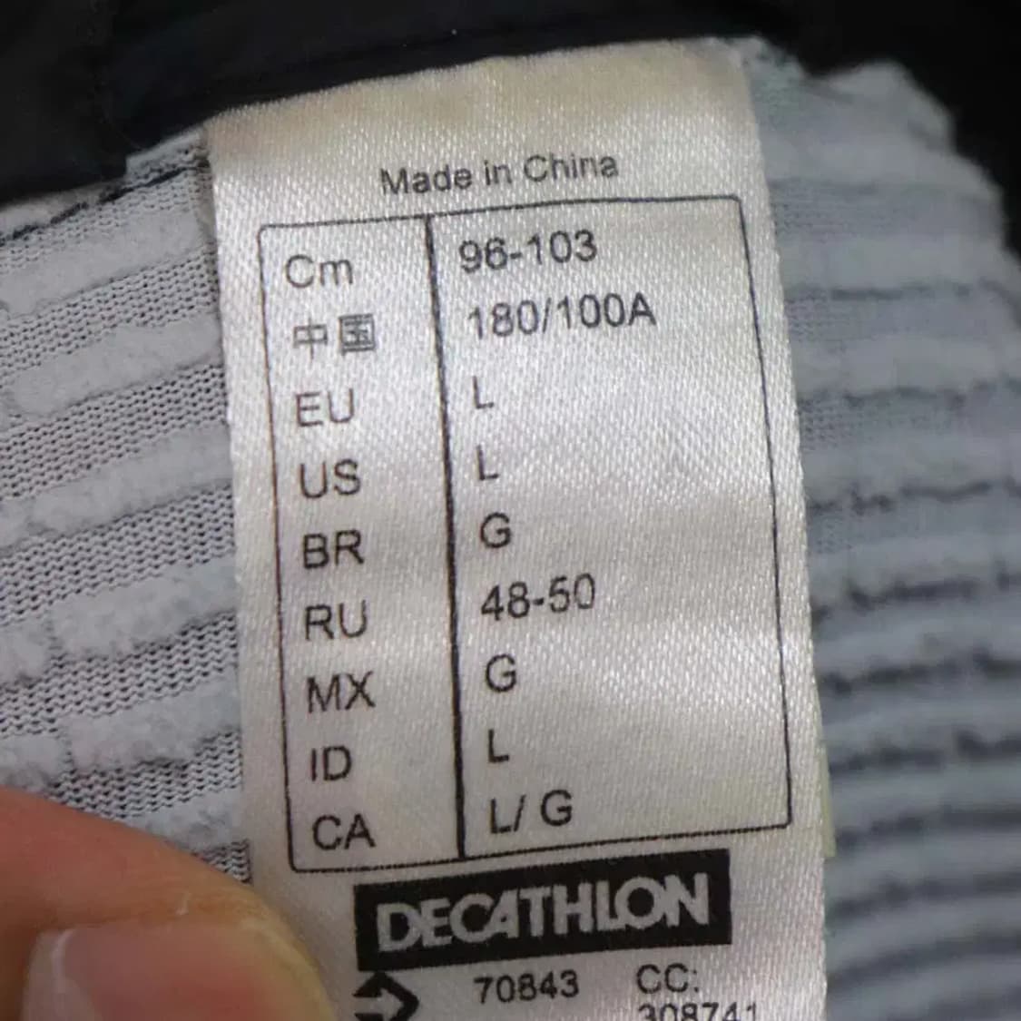 wedze 남성100~105 패딩점퍼 구제렐라wc638 상품이미지5