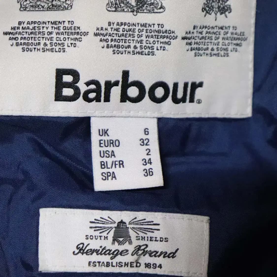 바버 여성44~55정도 패딩점퍼 구제렐라wc683 상품이미지5