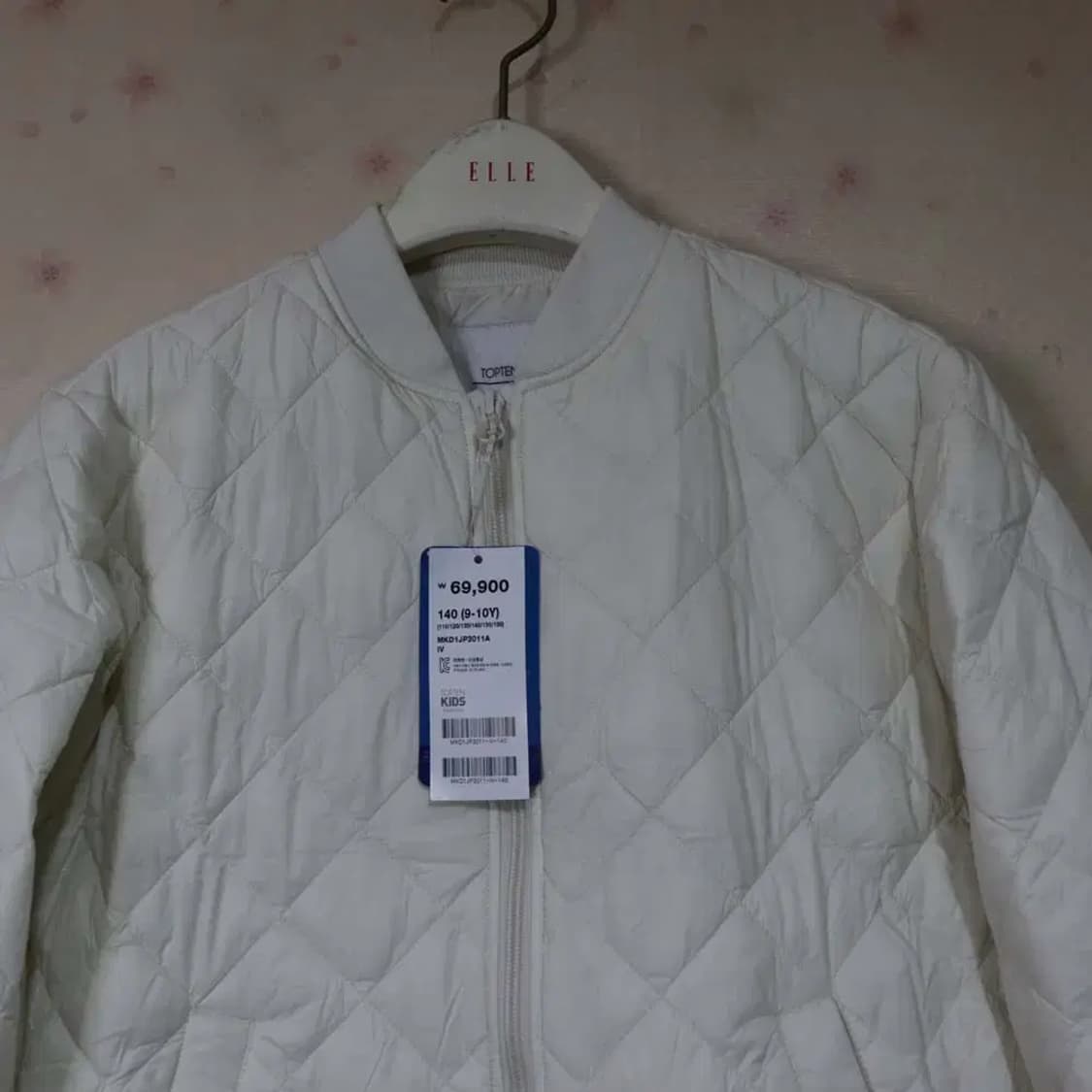 탑텐키즈 아동140cm미사용경량패딩점퍼 구제렐라wc695 상품이미지2