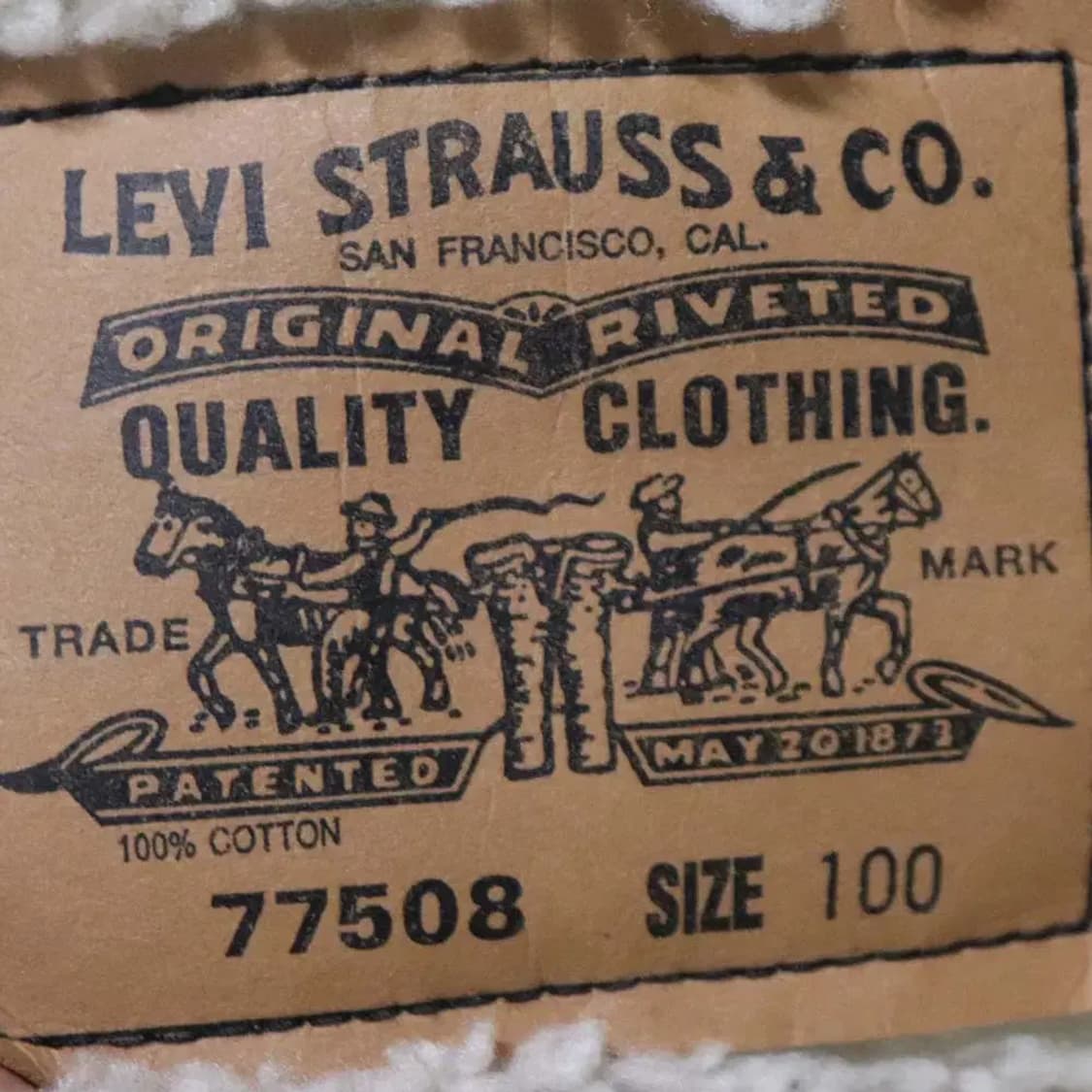 리바이스 남성100~105 겨울점퍼 구제렐라wc704 상품이미지5