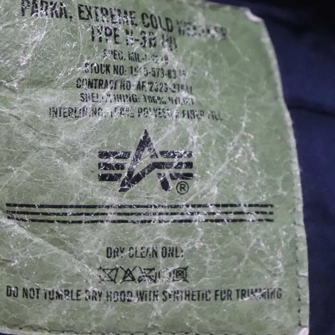 알파인더스트리 남성95~100 패딩점퍼 구제렐라wc722 상품이미지6