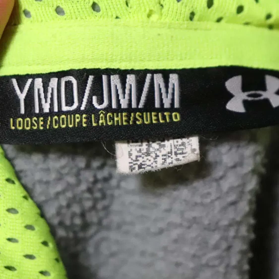 언더아머 아동140cm 기모후드티 구제렐라so243 상품이미지4