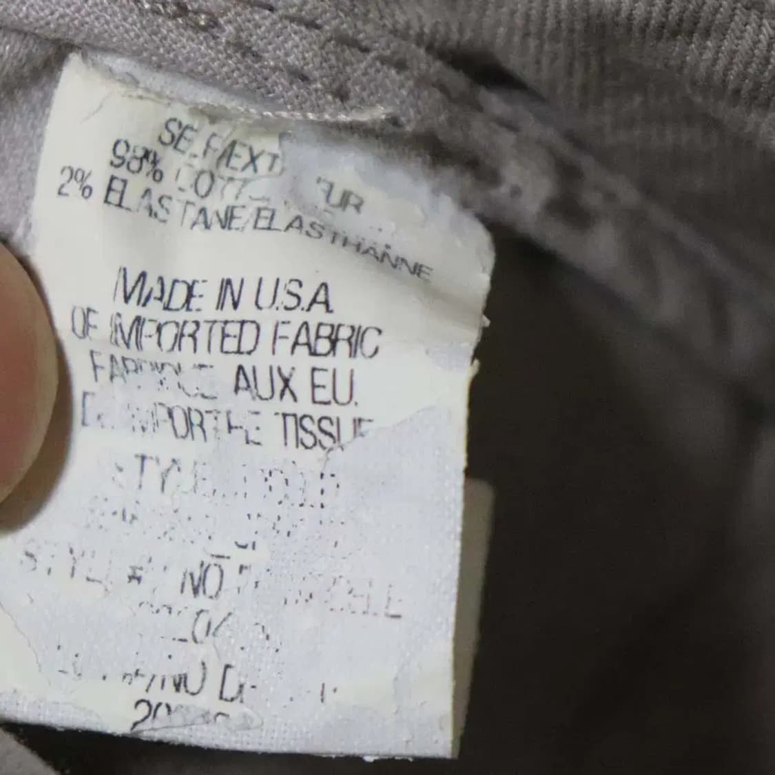 띠어리 여성26정도 춘추면바지 구제렐라so255 상품이미지5