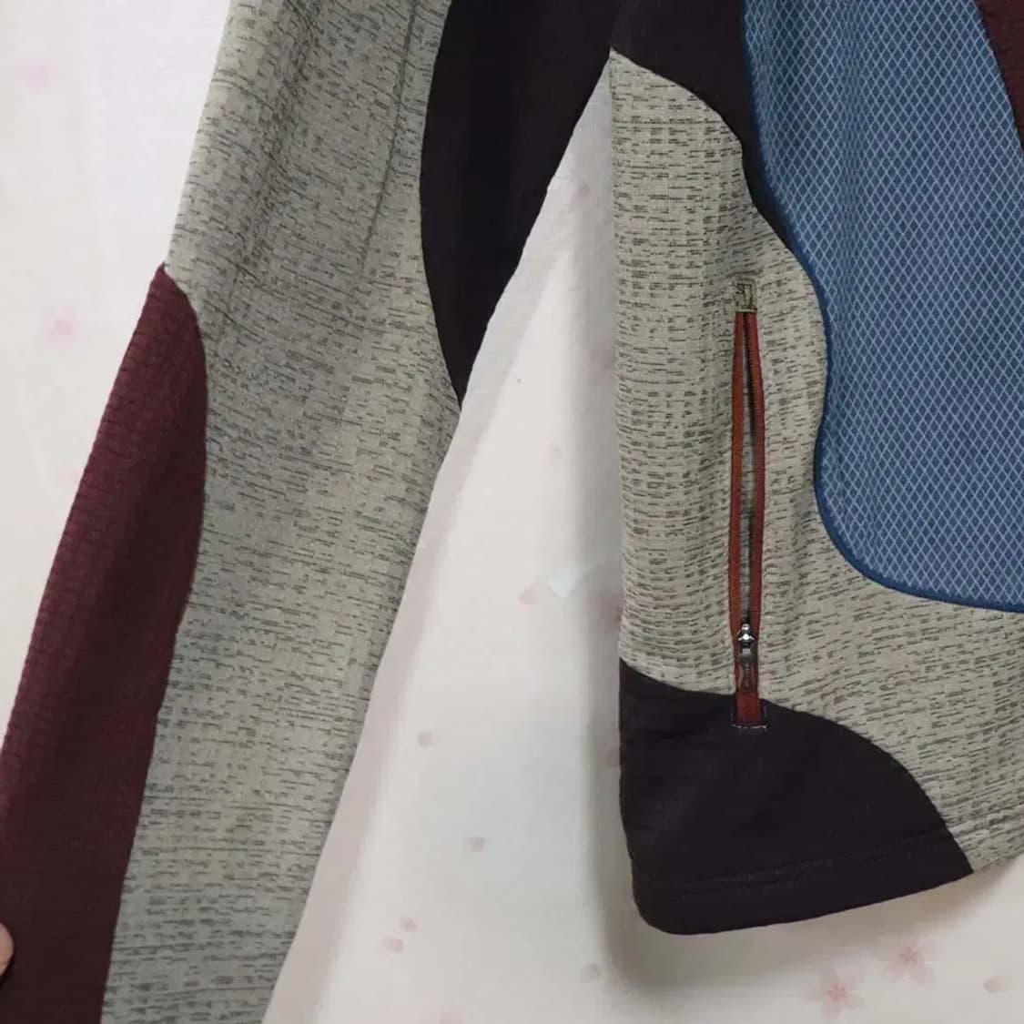 블랙야크 남성100 기모짚업 구제렐라so279 상품이미지2