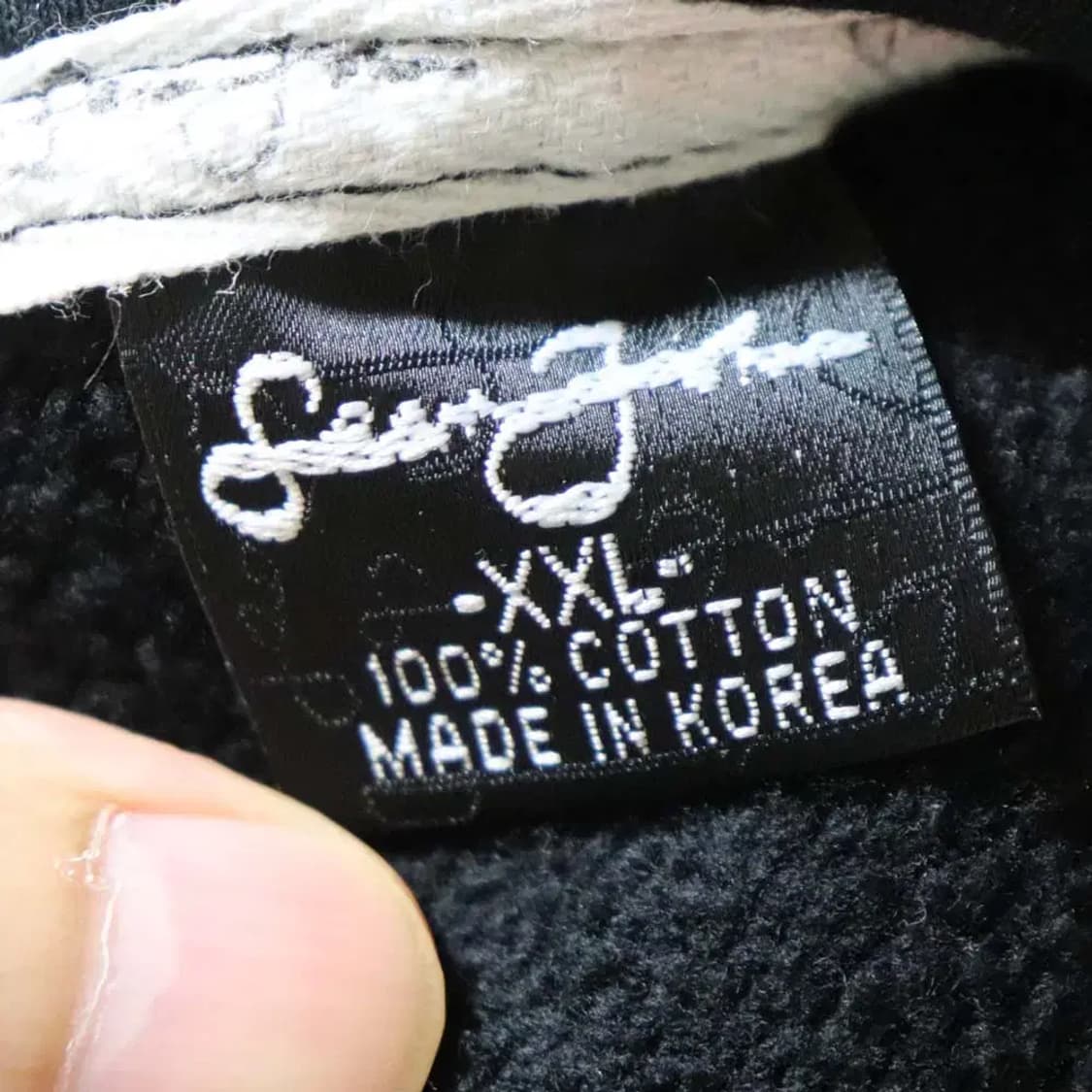 씬존 남성110 기모후드짚업 구제렐라so320 상품이미지4