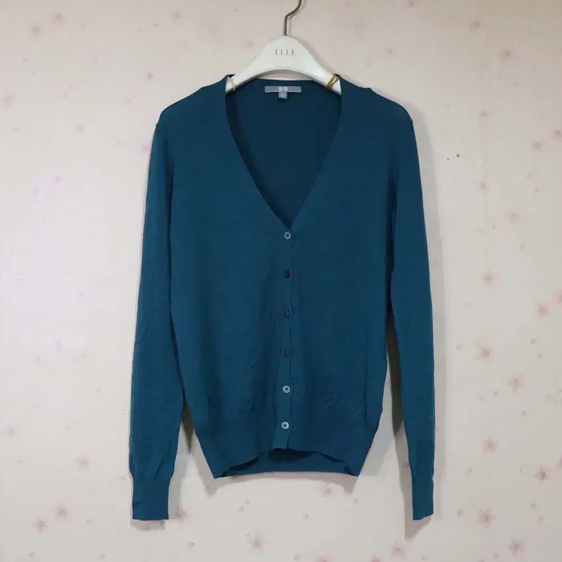 유니클로 여성95 니트가디건 구제렐라so340 상품이미지1