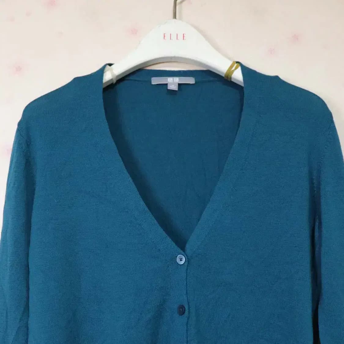 유니클로 여성95 니트가디건 구제렐라so340 상품이미지2