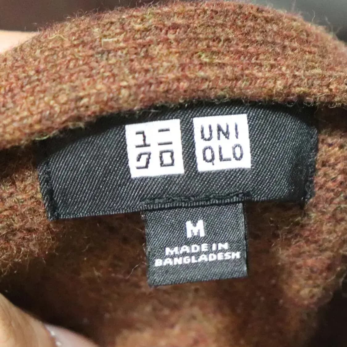 유니클로 남성95 가디건 구제렐라so348 상품이미지4