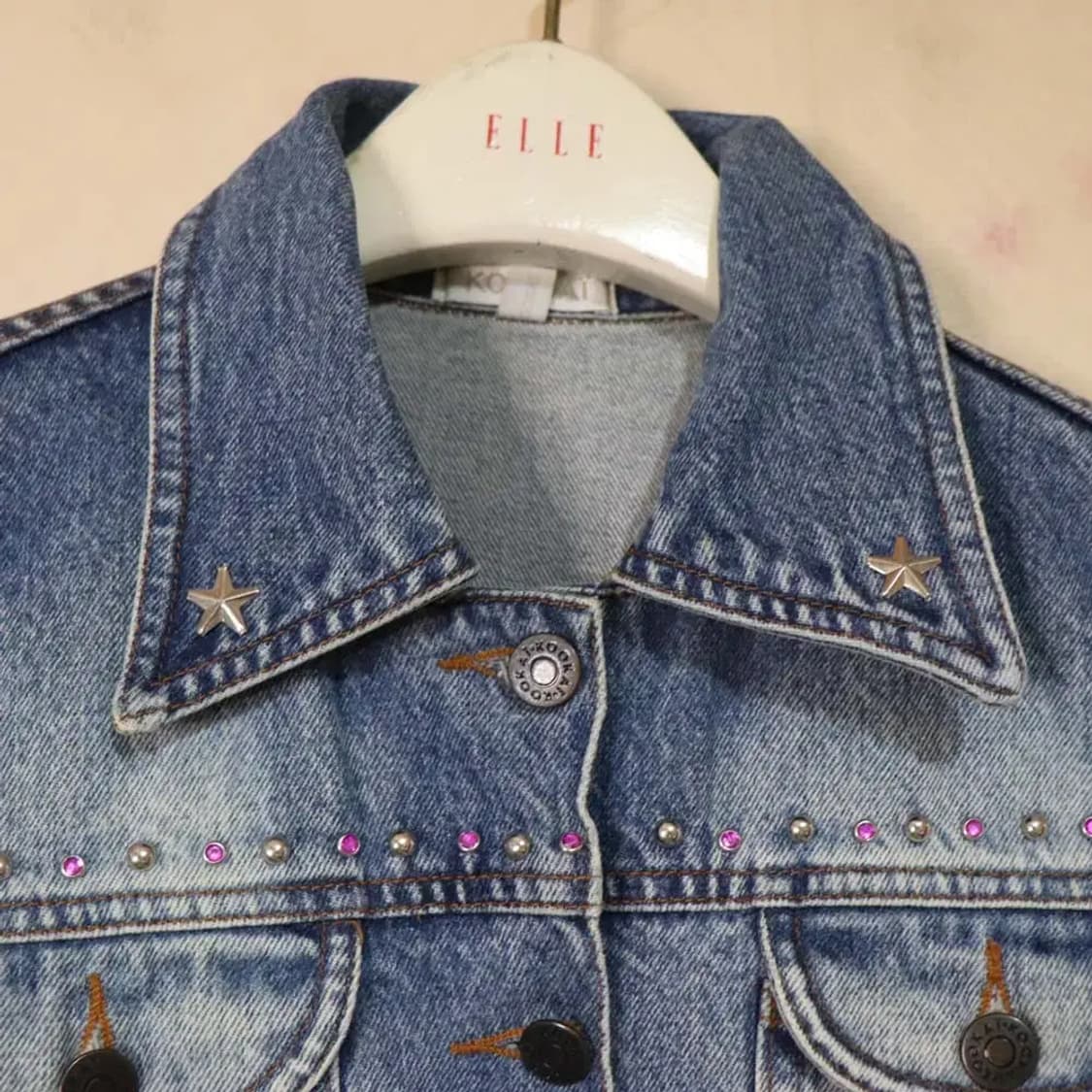 kookai 여성90 빈티지 청자켓 구제렐라so369 상품이미지3