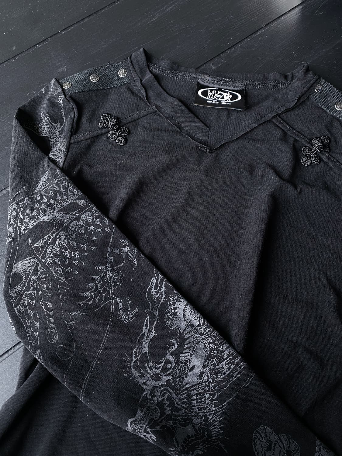 오즈온 드래곤 치파오 롱슬리브 상품이미지2