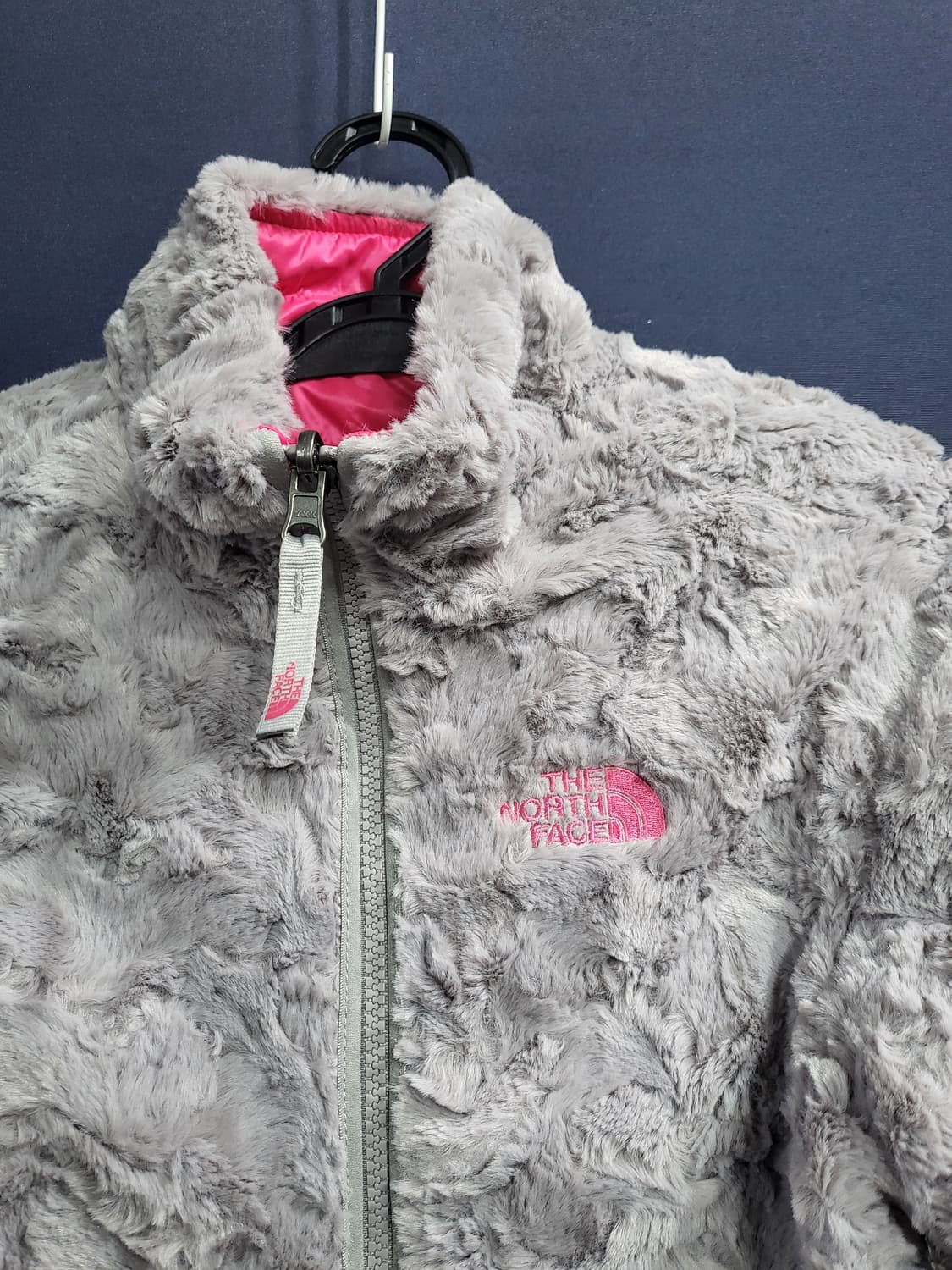 노스페이스 키즈 보아털 양면 패딩 상품이미지2