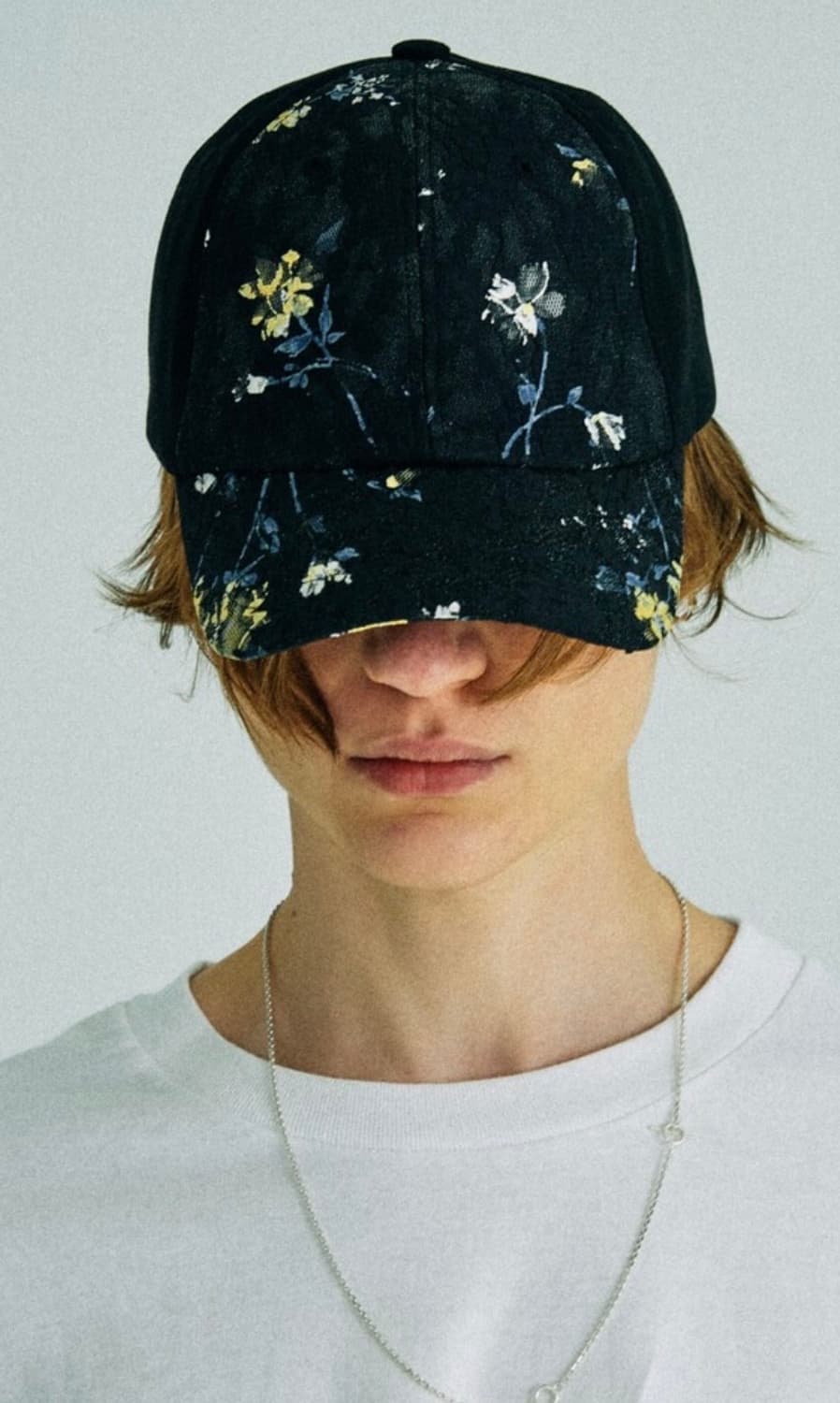 크러쉬어게인 플로랄 블랙 볼캡 새제품 상품이미지1